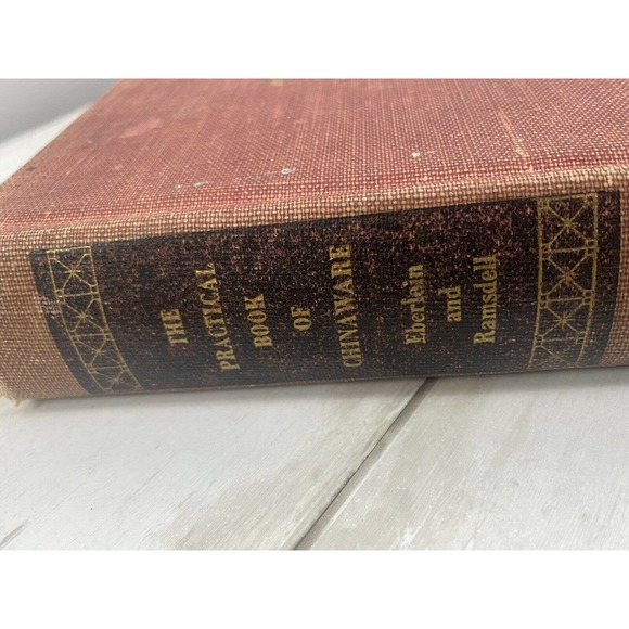 1948 The Practical Book of Chinaware by Eberlein Ramsdell Lippencott Marks China - Picture 2 of 12